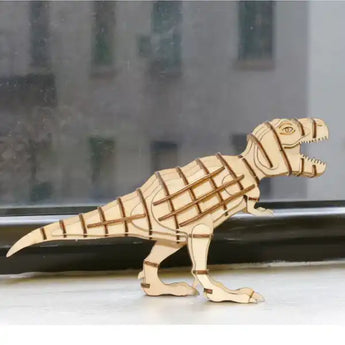 3D Wooden T-Rex Puzzle