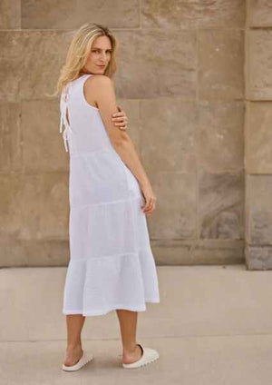 Open image in slideshow, &quot;Vickey&quot; Sleeveless Cotton Dress
