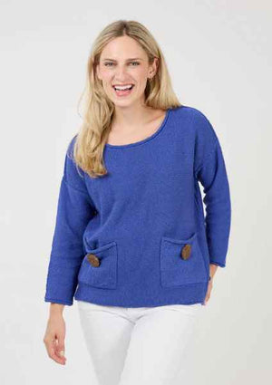 Open image in slideshow, &quot;Marwa&quot; Front Pocket Pullover

