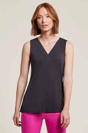 Open image in slideshow, Pleated Sleeveless Modal Top
