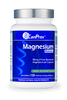CanPrev Magnesium Malate 120 Veg Caps