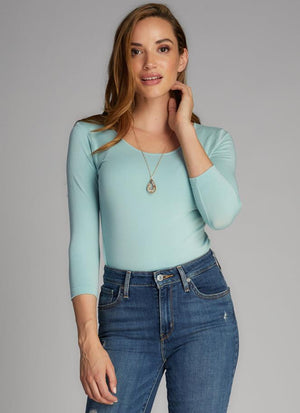 Open image in slideshow, 3/4 Sleeve Bamboo Top
