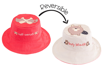 Reversible Baby & Kids Patterned Sun Hat