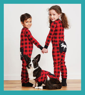 Open image in slideshow, Children&#39;s Printed Union Suit Pyjama
