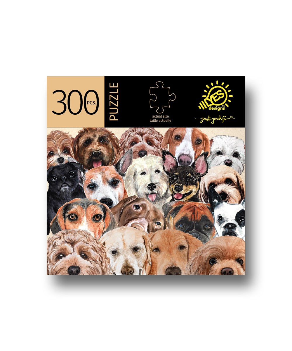 Peeking Puppies Puzzle, 300 Pieces