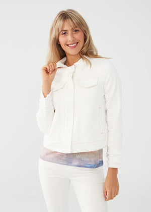 Open image in slideshow, Zip Front Jean Style Jacket
