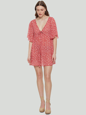 Open image in slideshow, Dex Floral Chiffon Dress - 2122535
