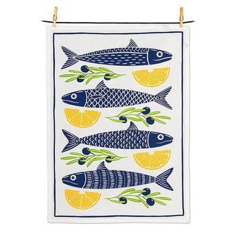 Lemon & Fish Kitchen Towel