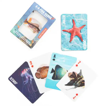 3D Fish Playing Card Deck