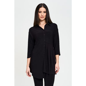 Open image in slideshow, Pleated Detail Collar Tunic
